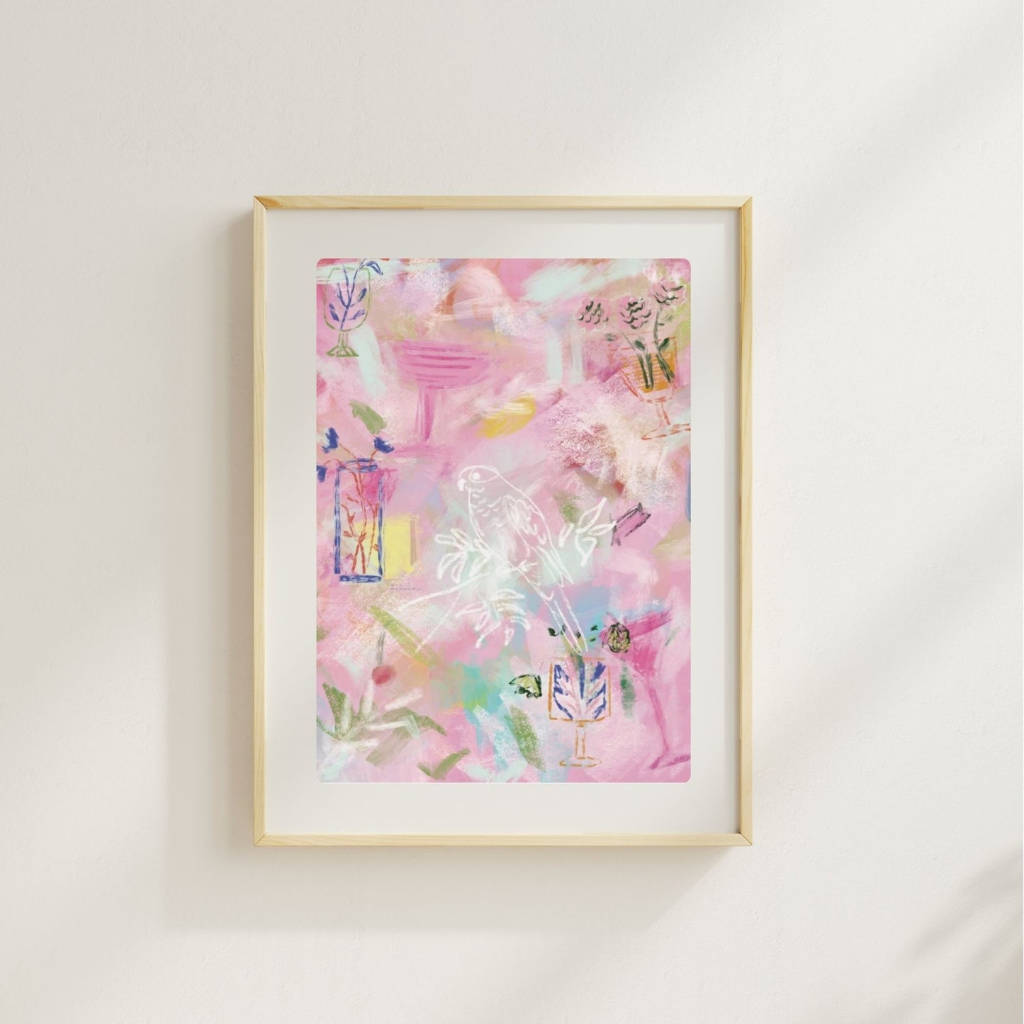 PINK PARTY - Art Print