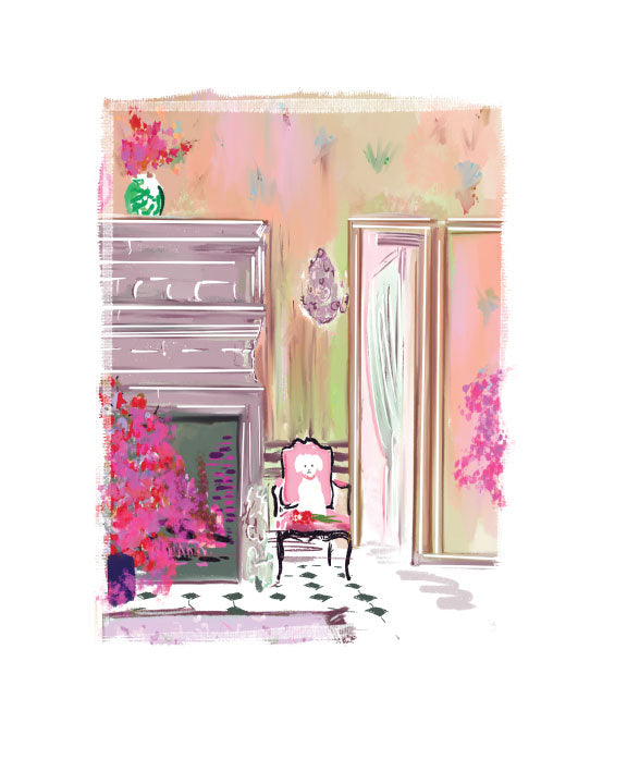 PRETTIEST IN THE ROOM - Note Card