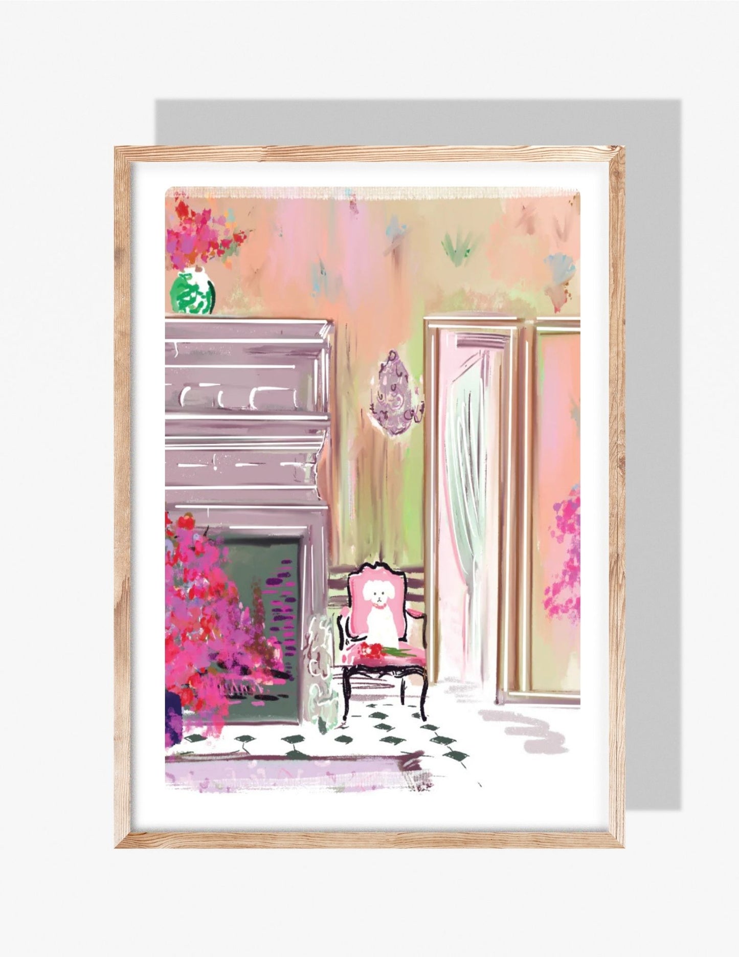 PRETTIEST IN THE ROOM - Art Print