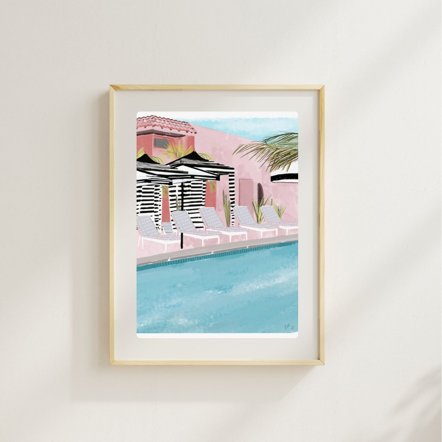 SANDS HOTEL & SPA - Art Print
