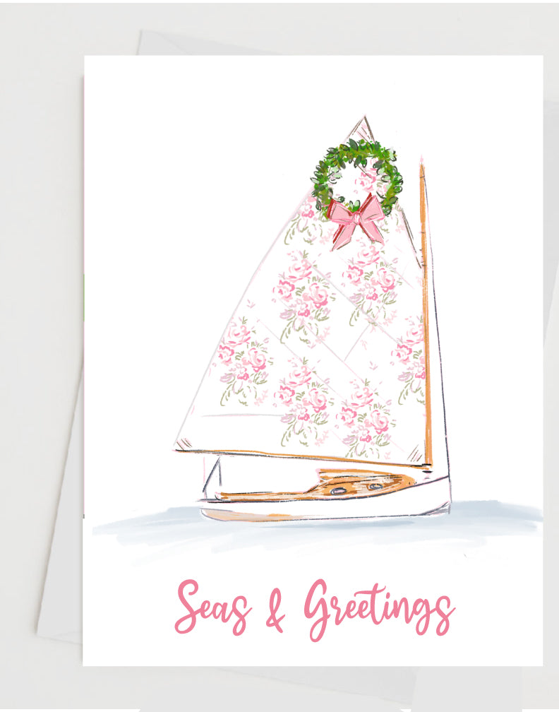 SEAS & GREETINGS - Note Card