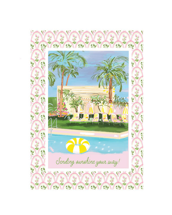 SENDING SUNSHINE - Note Card