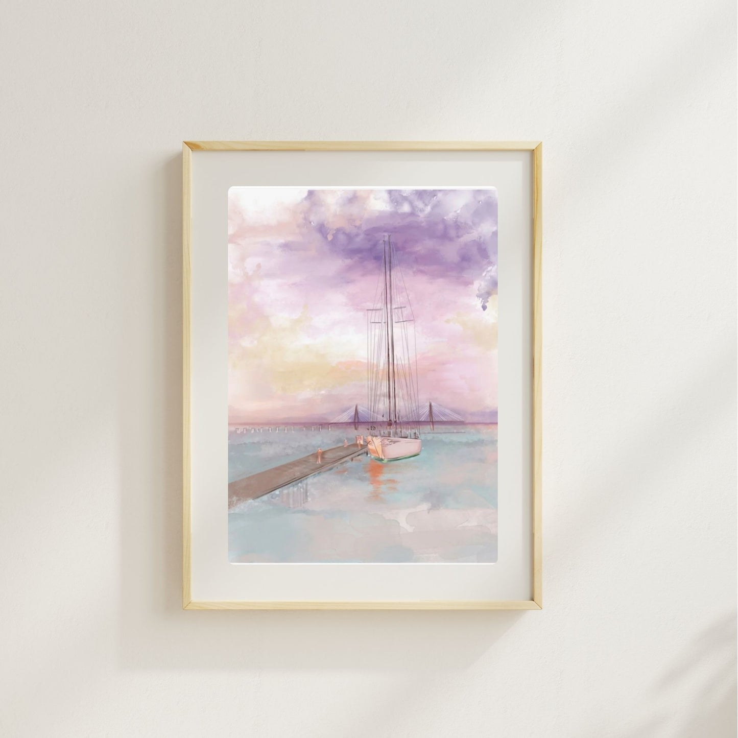 SHEM CREEK - Art Print