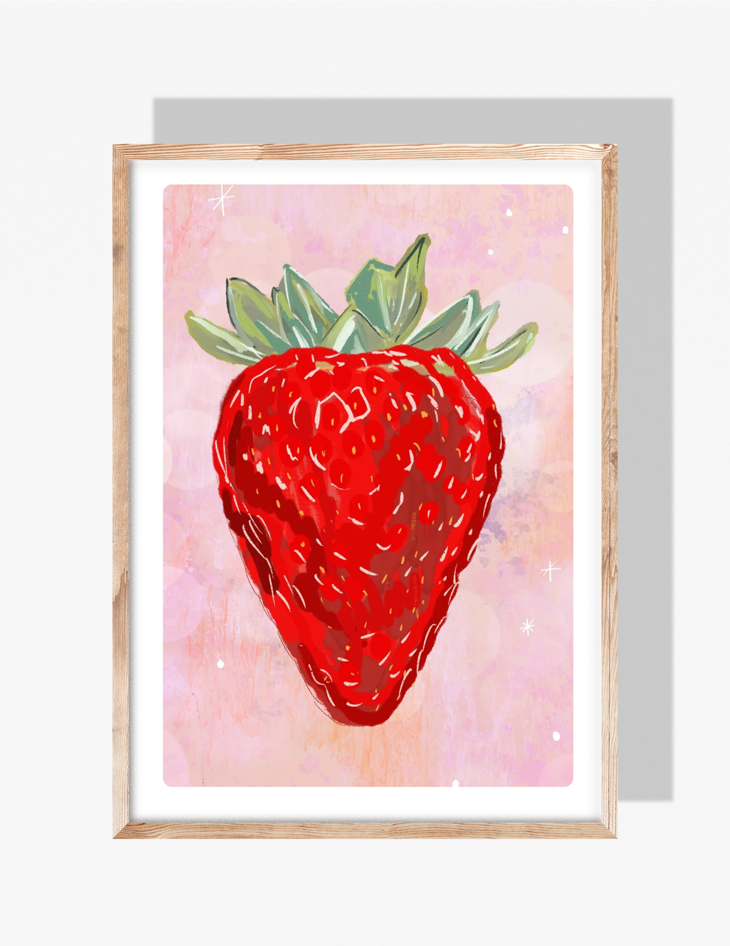 STRAWBERRY - Art Print