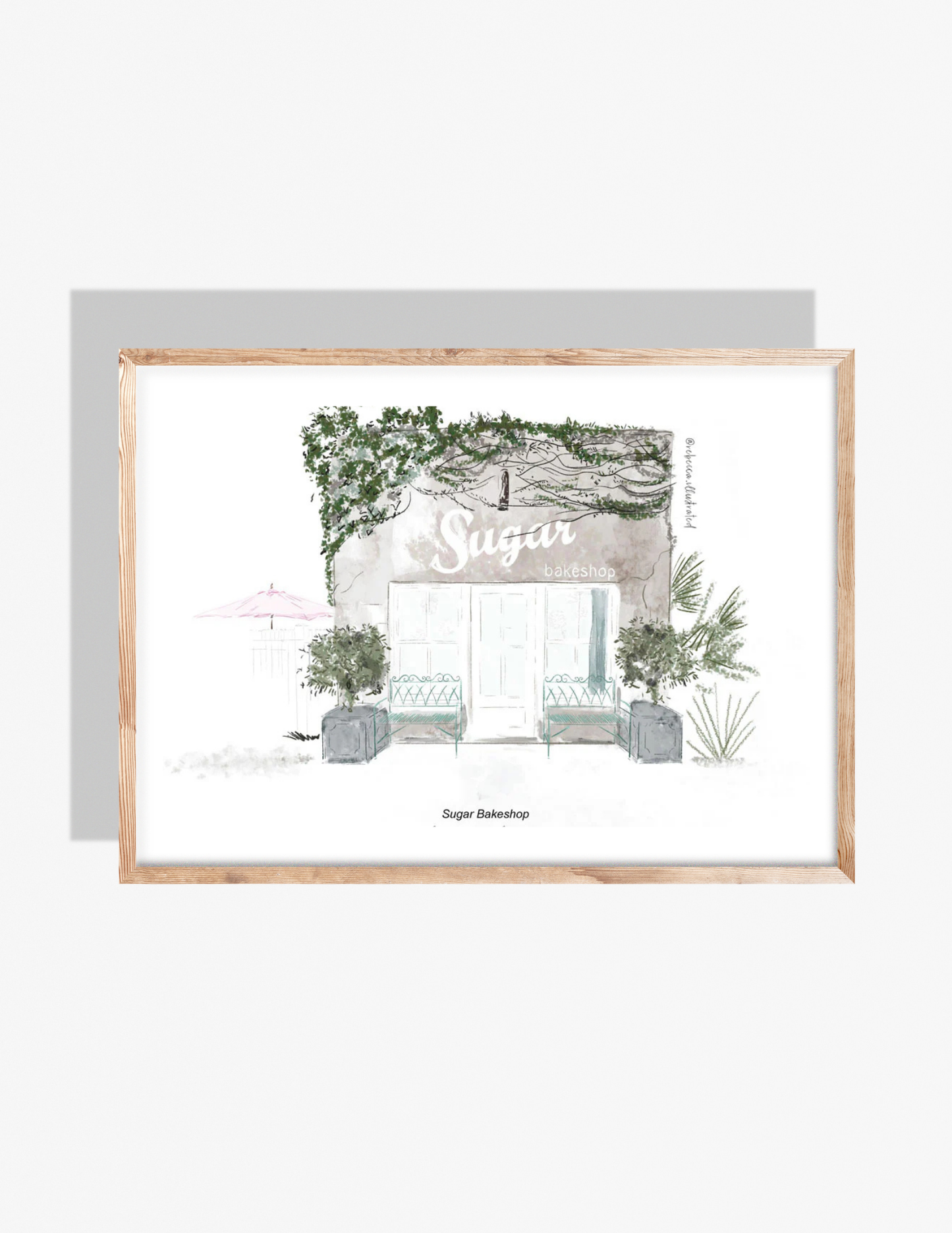 SUGAR BAKESHOP - Art Print