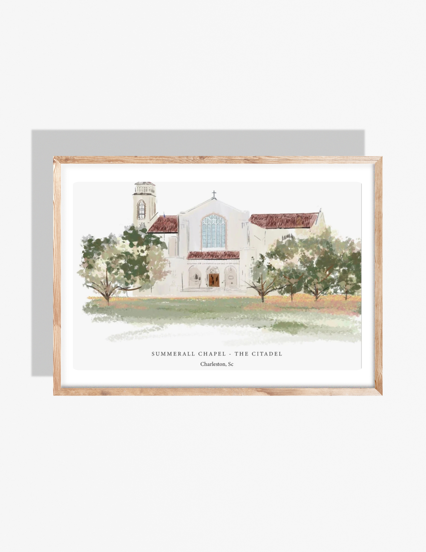 SUMMERALL CHAPEL - Art Print