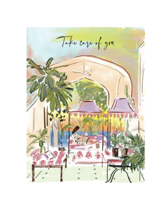 TAKE CARE OF YOU - Note Card