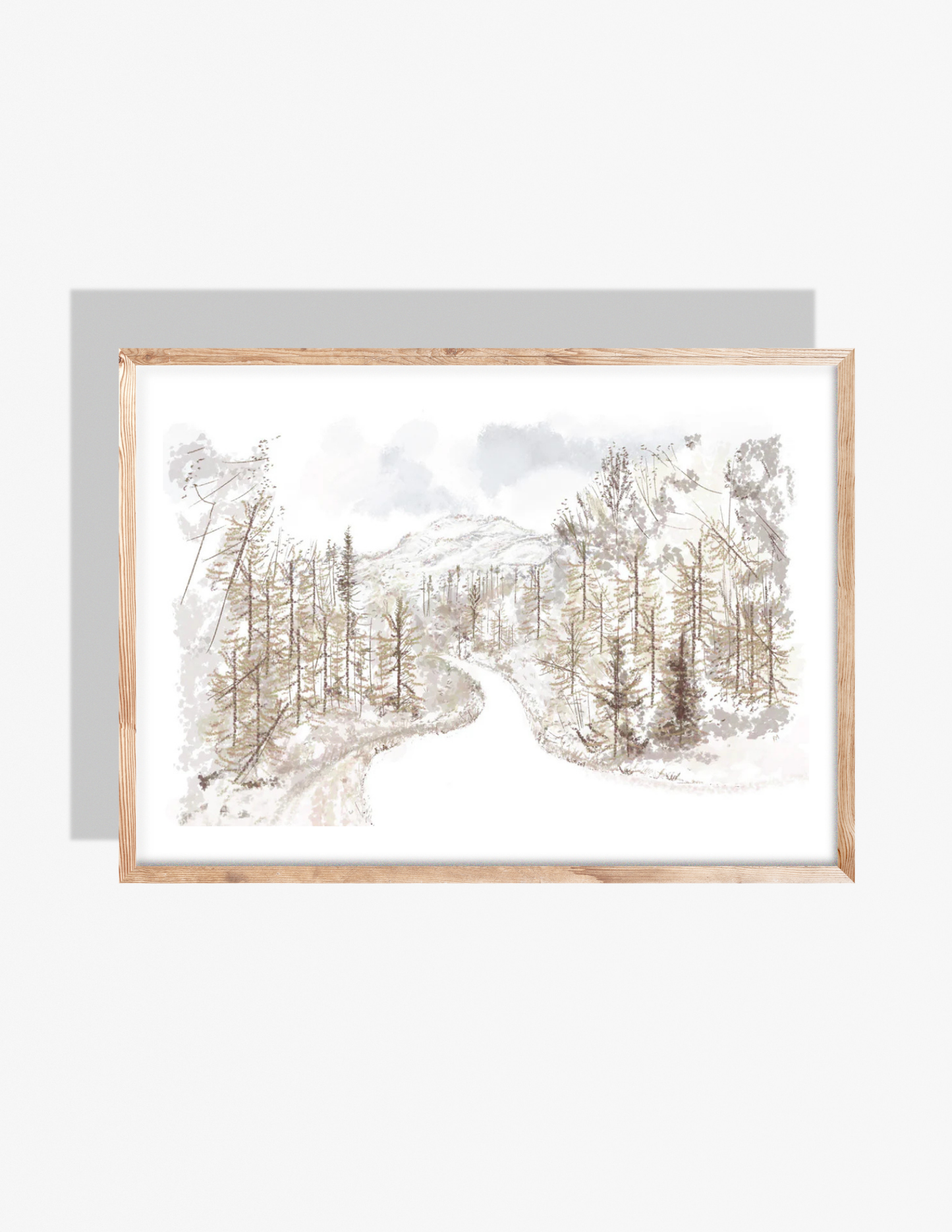 THANKSGIVING ROAD - Art Print