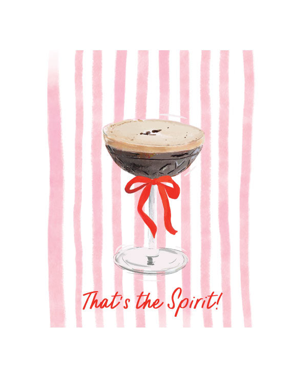 THAT'S THE SPIRIT! - Note Card