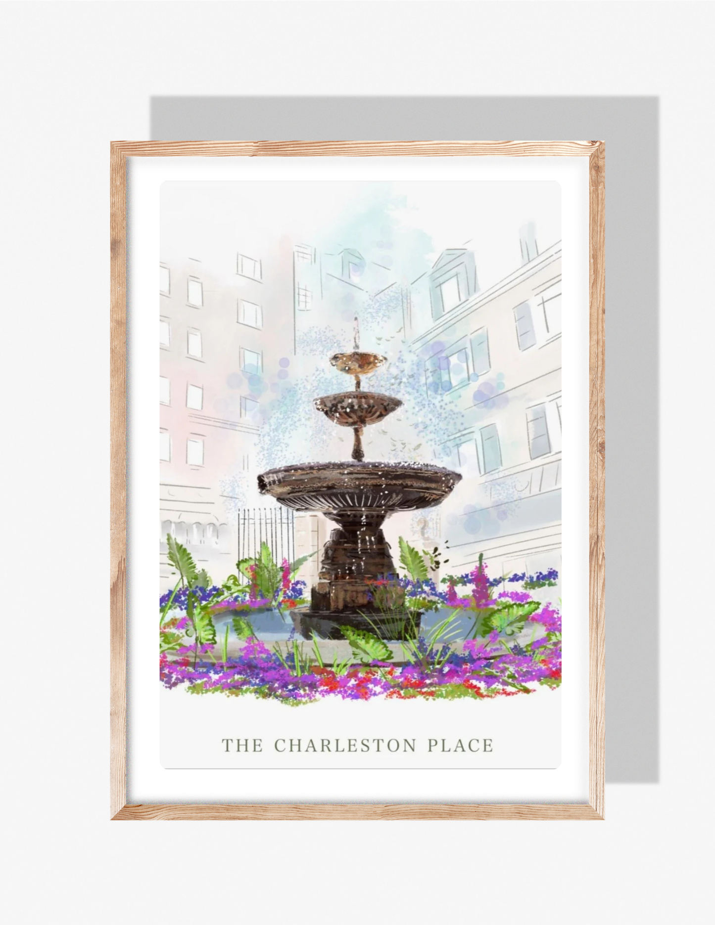 THE CHARLESTON PLACE - Art Print