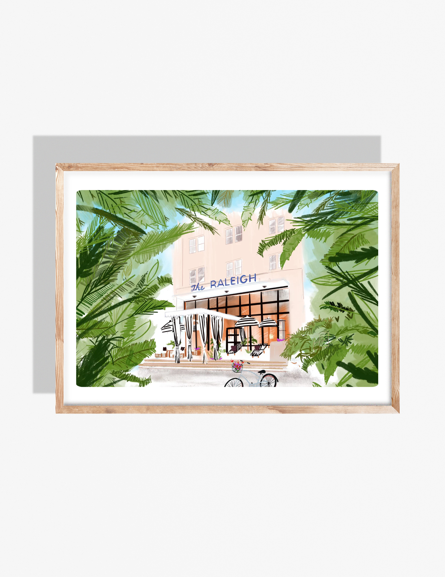 THE RALEIGH, MIAMI - Art Print