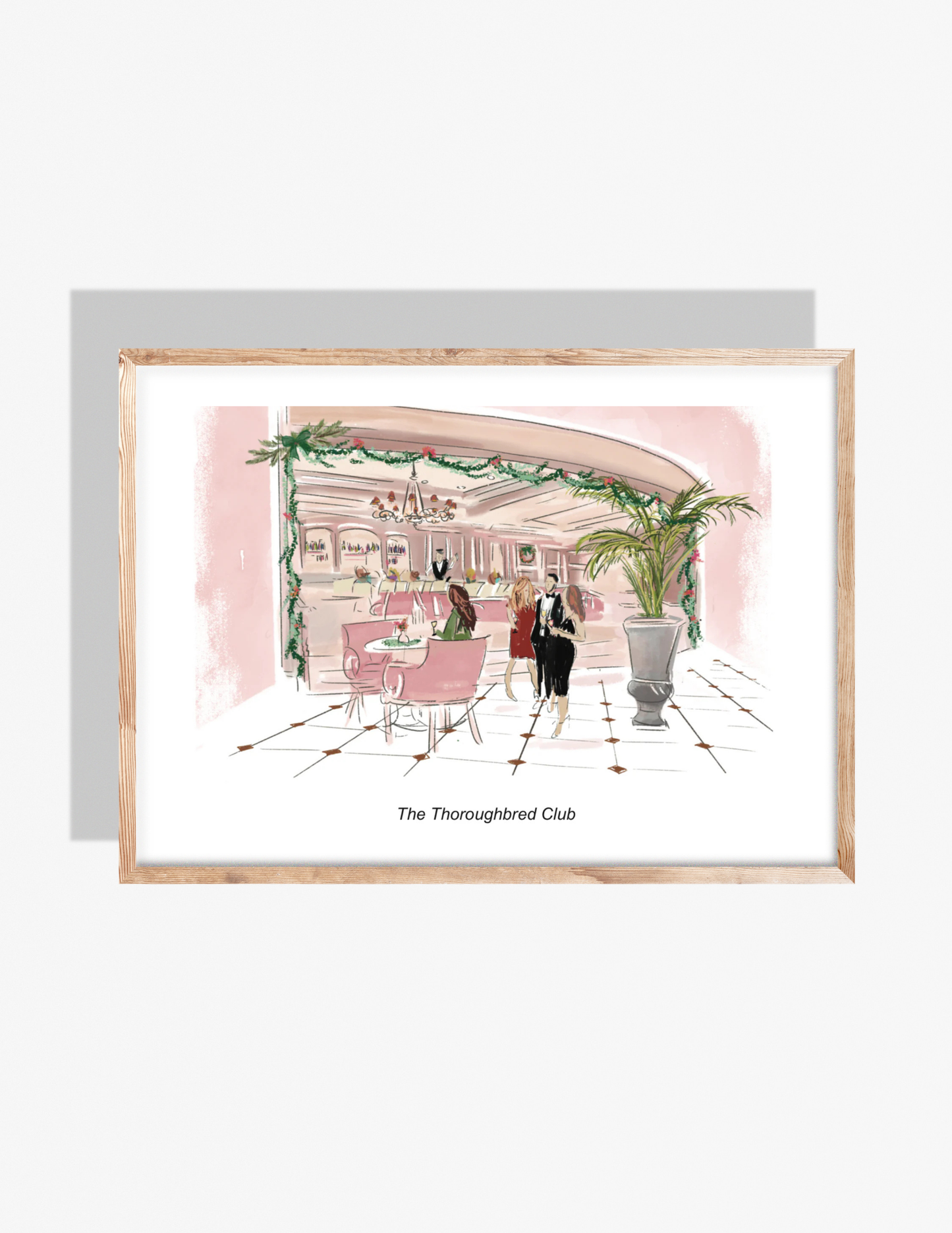 THE THOROUGHBRED CLUB - Art Print