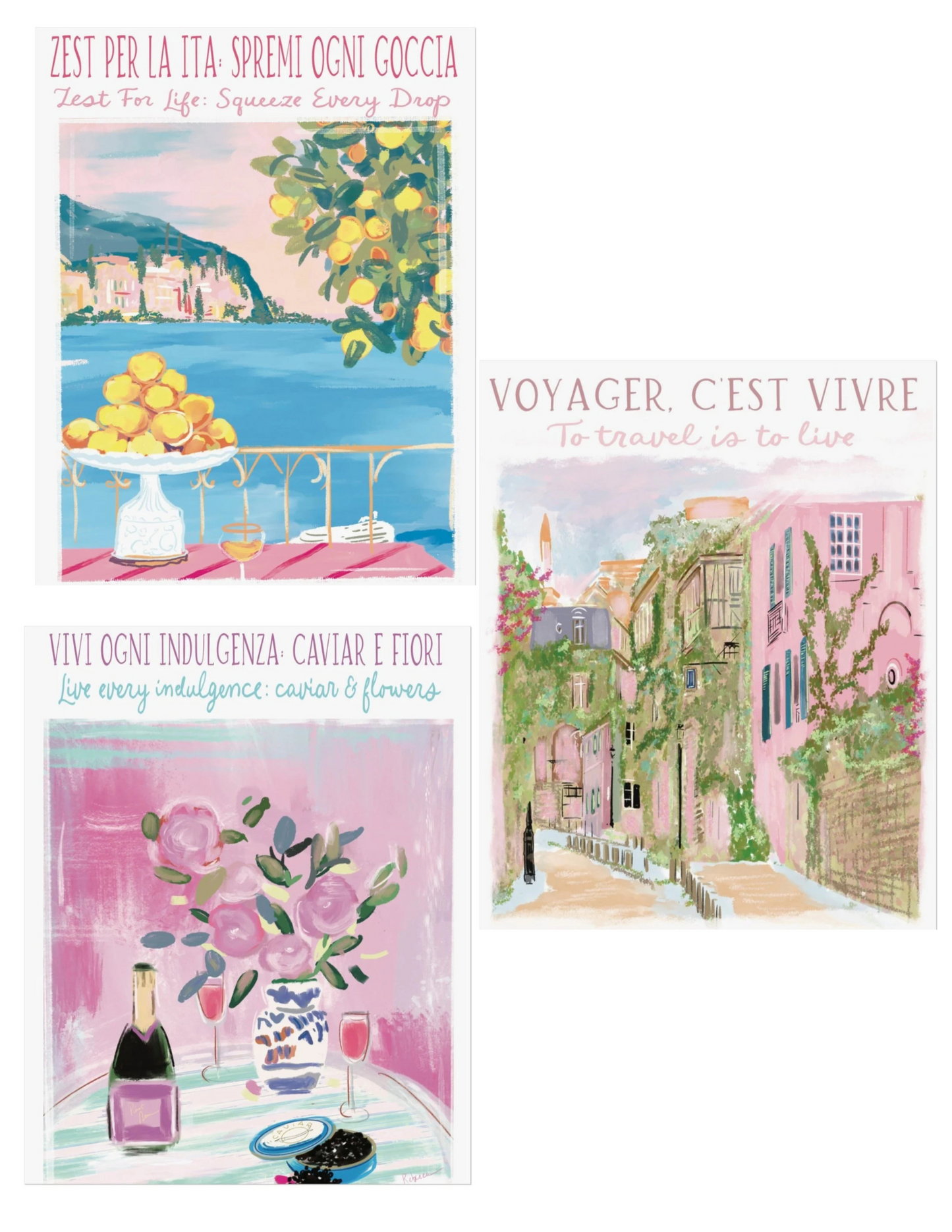 TRAVEL COLLECTION- 3 Piece Set