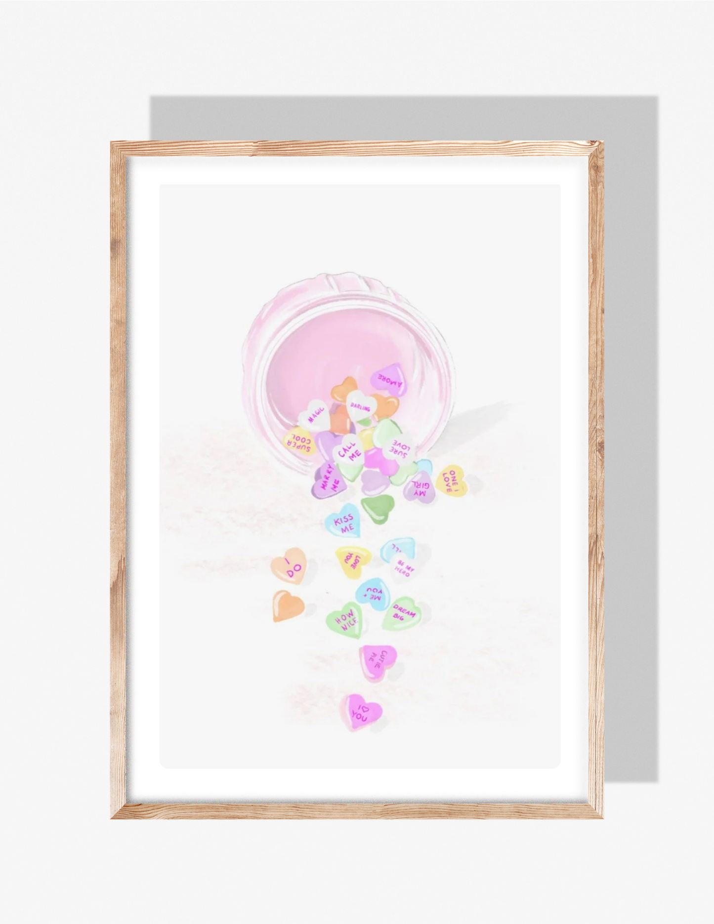 VALENTINE'S CANDY - Art Print