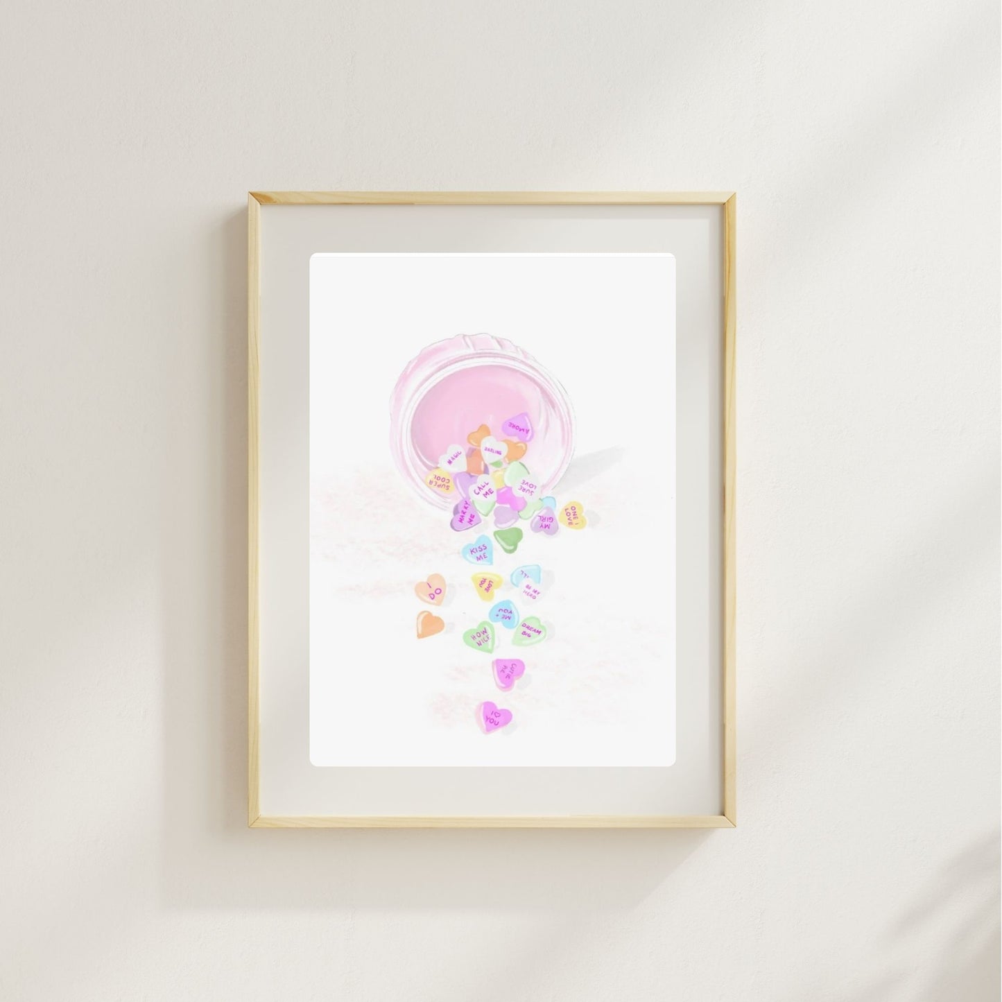 VALENTINE'S CANDY - Art Print