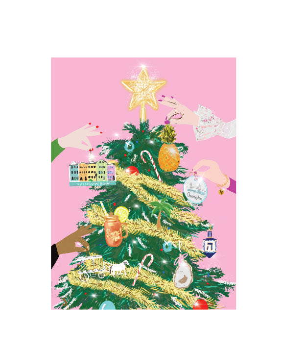A VERY CHARLESTON CHRISTMAS - Note Card
