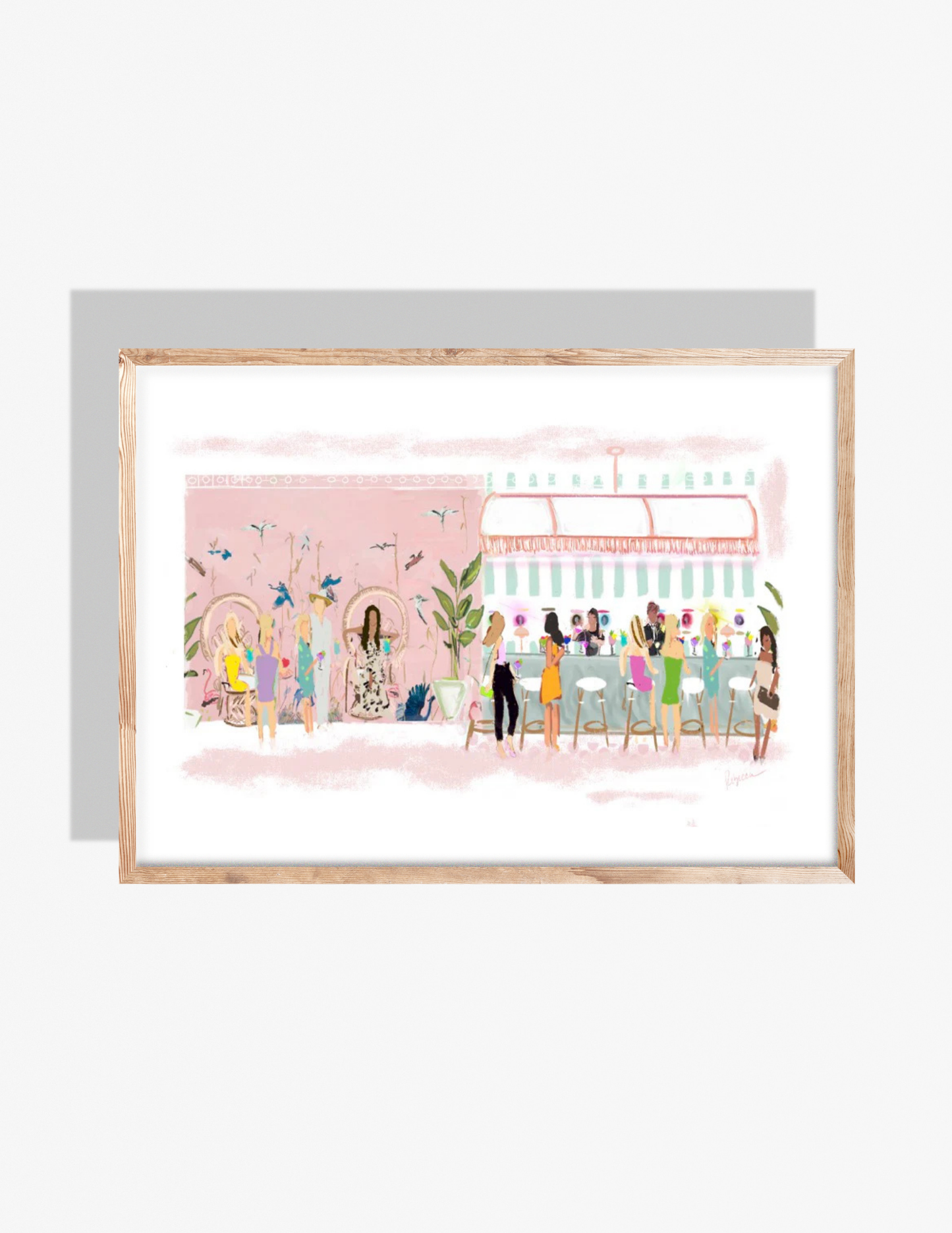 ZACH'S DAIQUIRI'S - Art Print