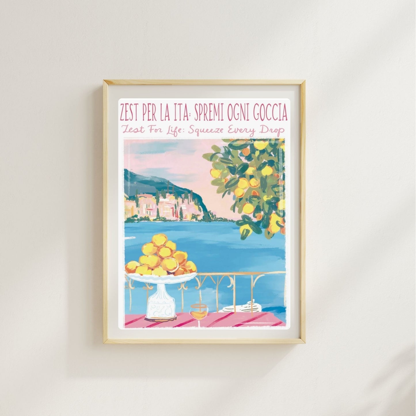ZEST FOR LIFE - Art Print