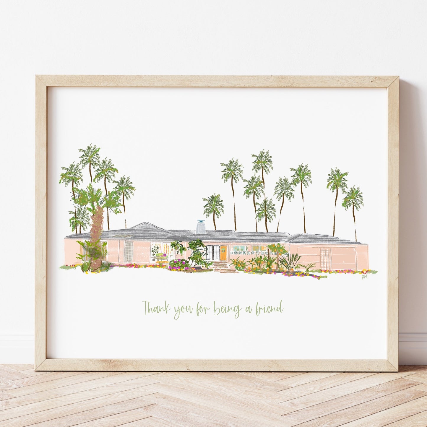 GOLDEN GIRLS HOME - Art Print