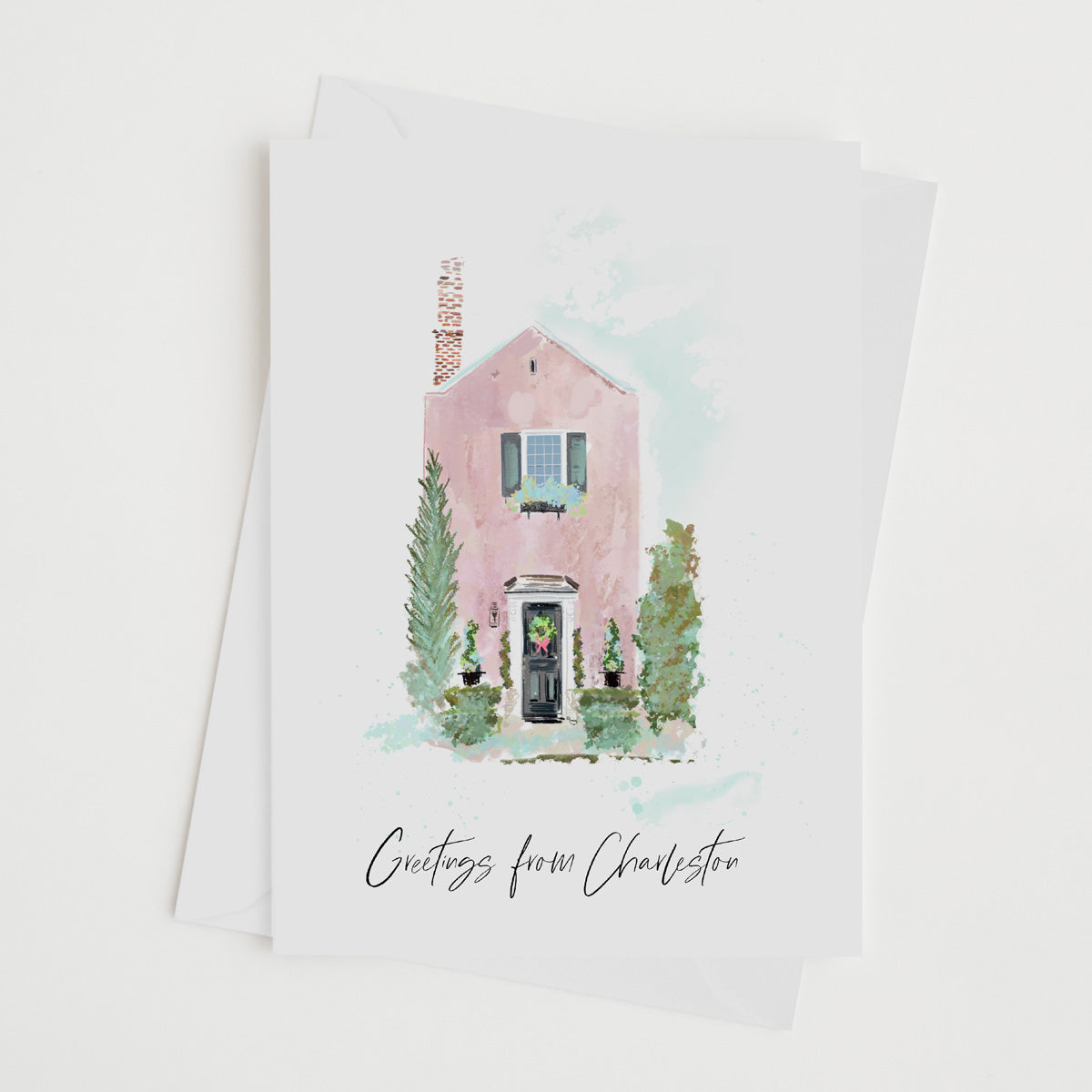 LITTLE PINK HOUSE - Note Card