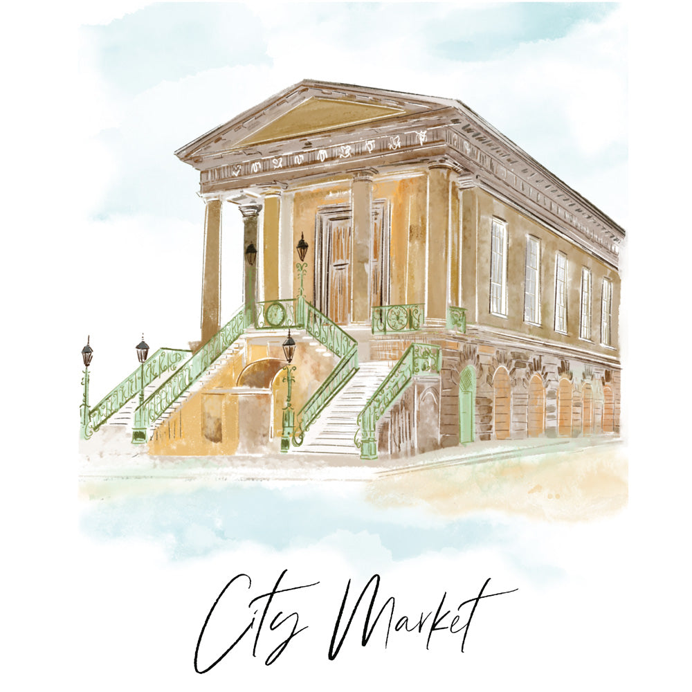 CITY MARKET - Note Card