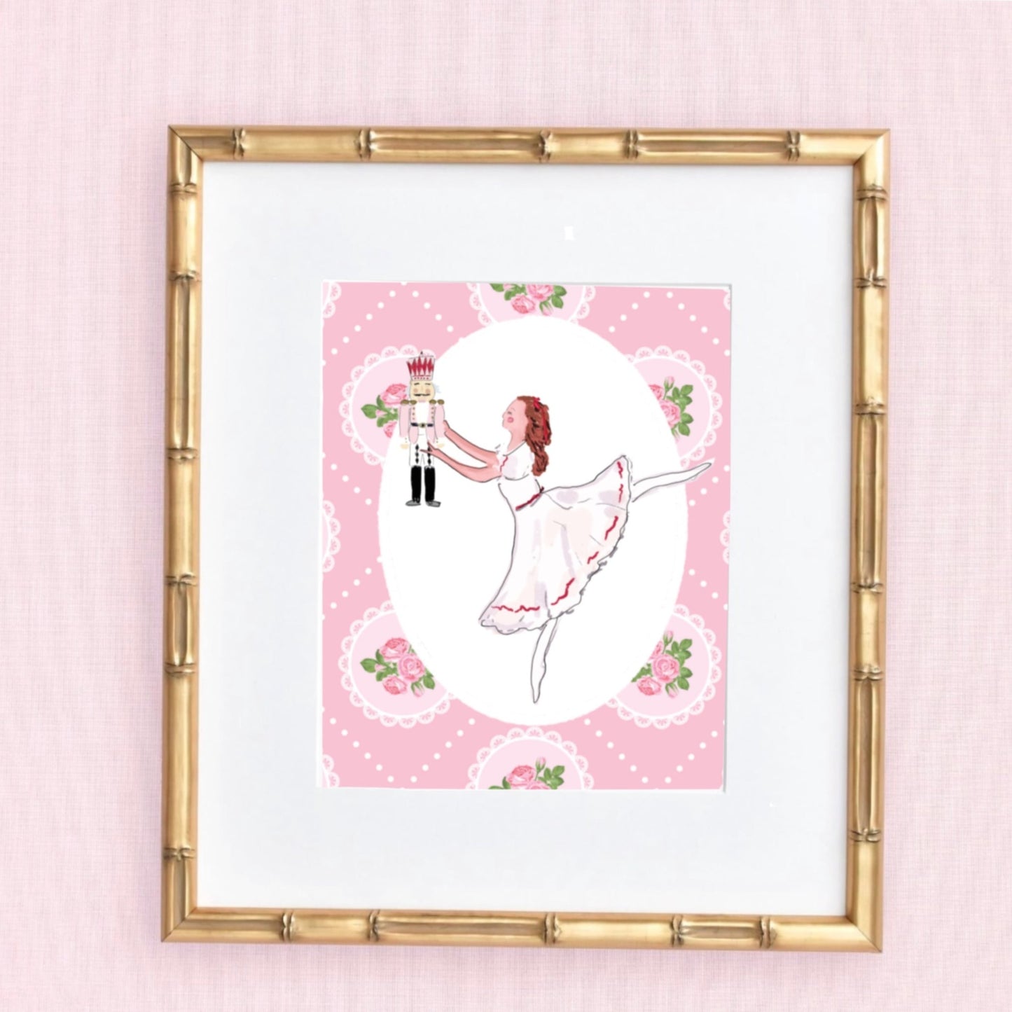 CLARA & THE NUTCRACKER - Art Print