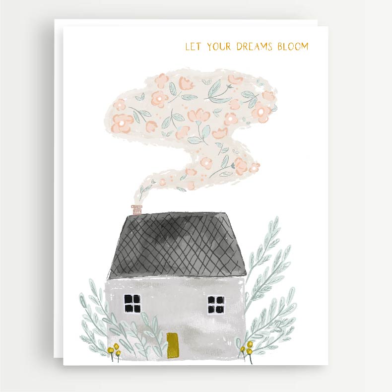 DREAMS BLOOM - Note Card