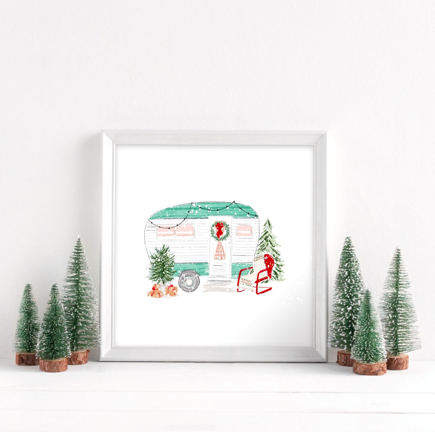 HOLIDAY CAMPER - Art Print
