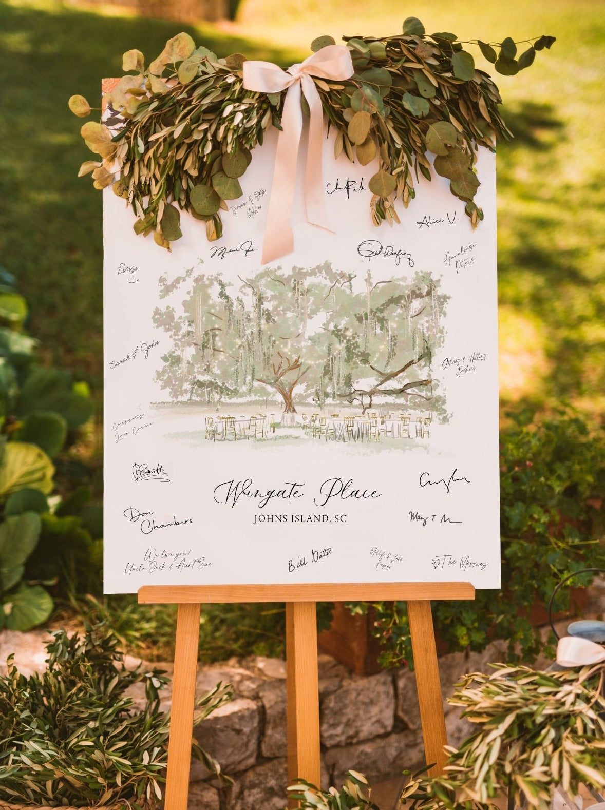 GUESTBOOK ALTERNATIVE - Wedding Sign