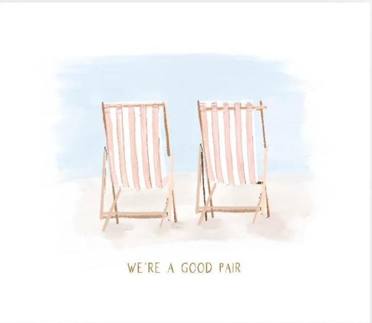 GOOD PAIR - Note Card