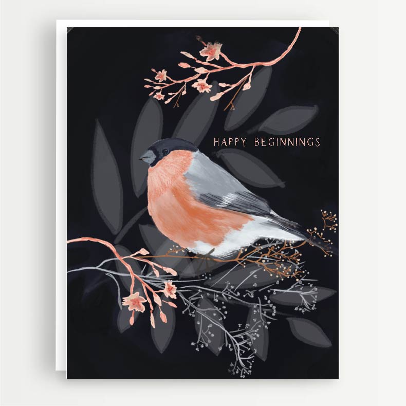 NEW BEGINNINGS - Note Card