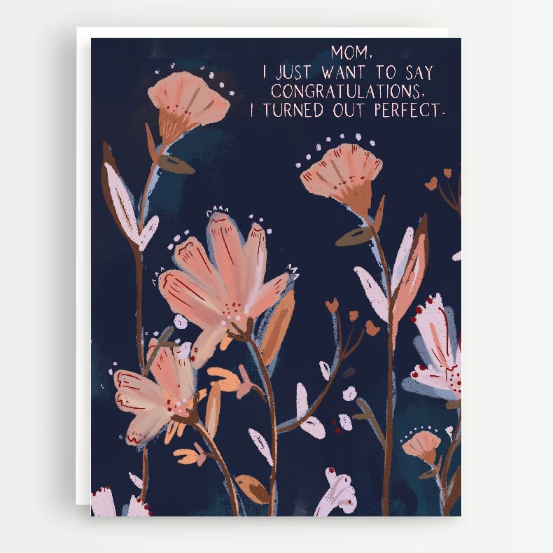 MOM I'M PERFECT - Note Card