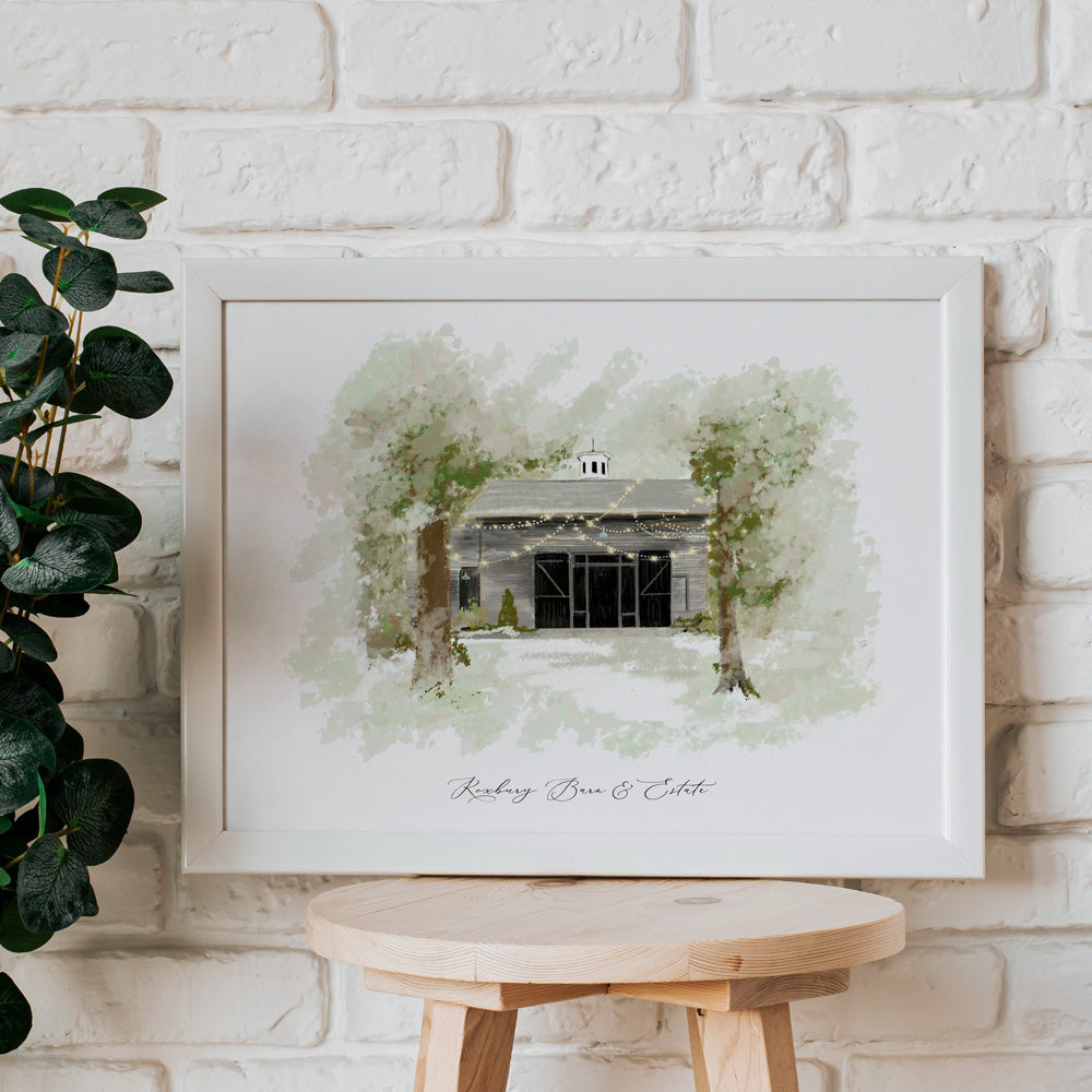 ROXBURY BARN & ESTATE, NY - Art Print