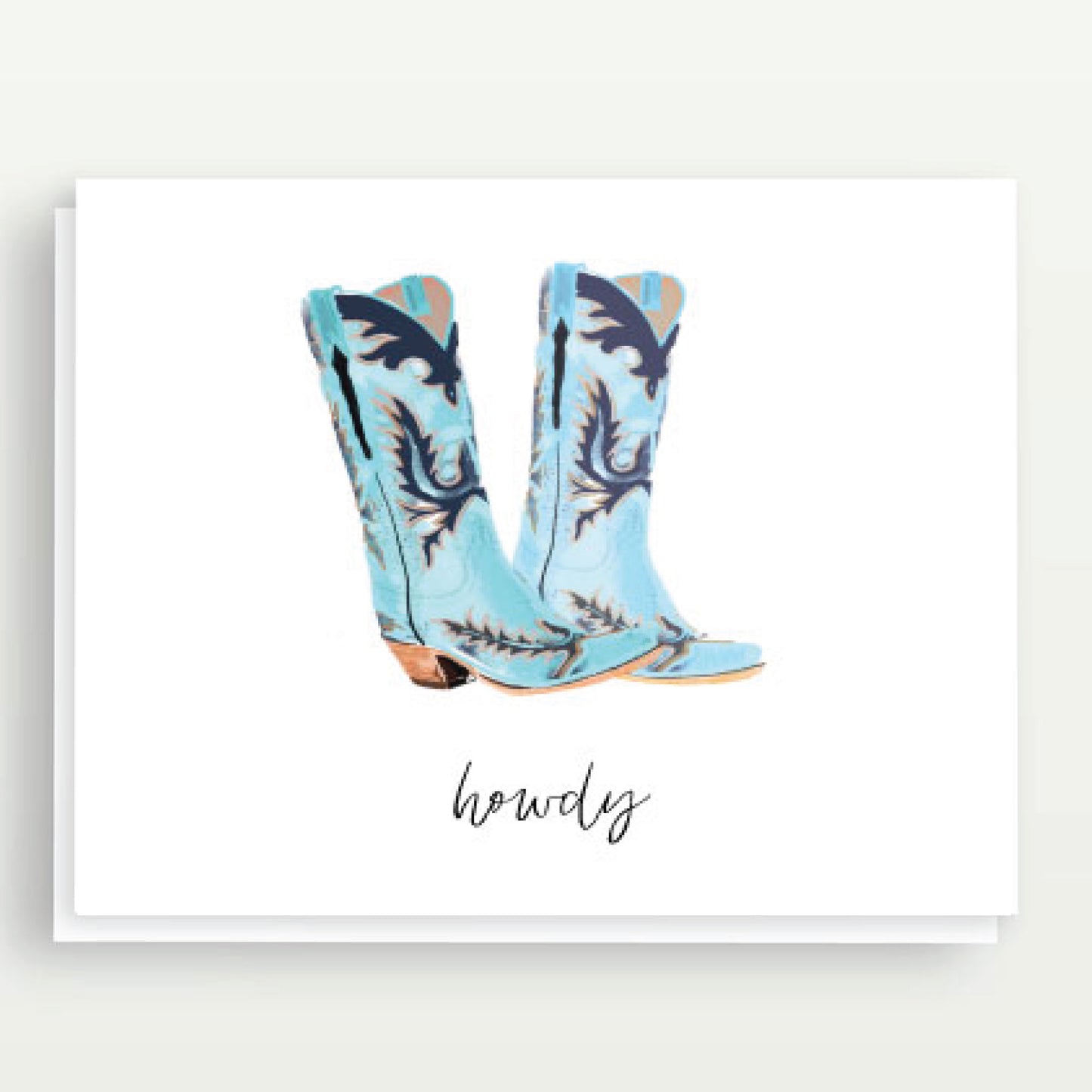 HOWDY - Note Card