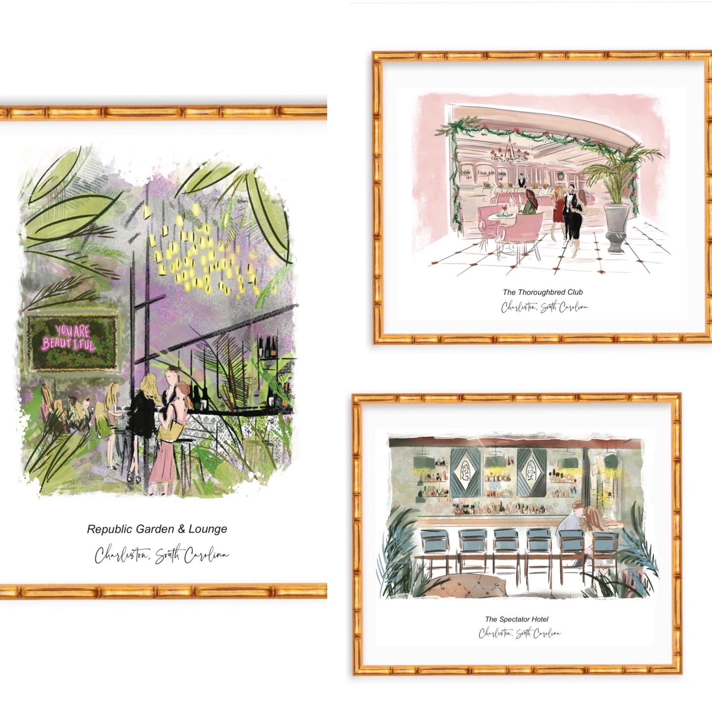THE THOROUGHBRED CLUB - Art Print