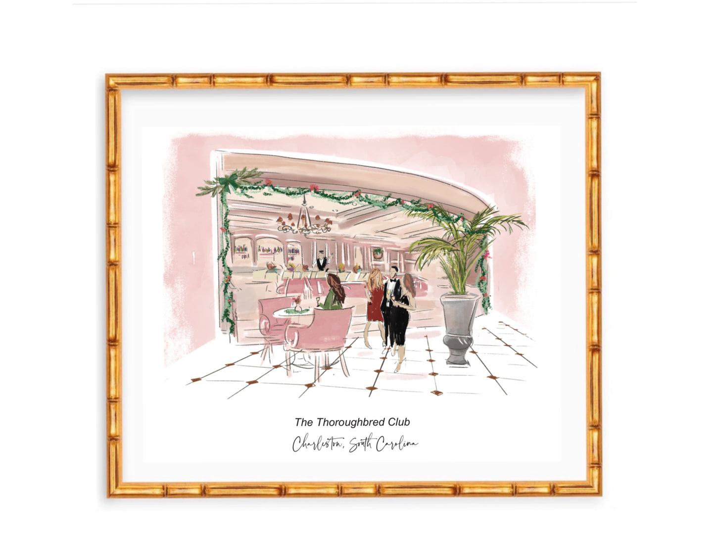 THE THOROUGHBRED CLUB - Art Print
