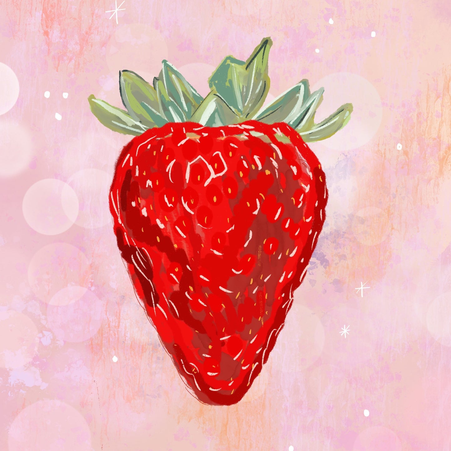 STRAWBERRY - Art Print