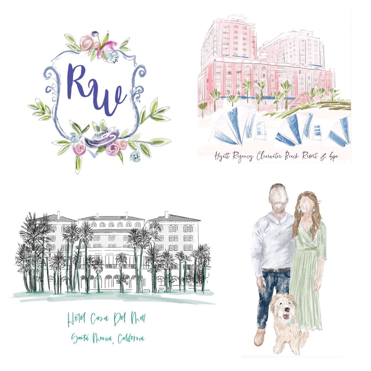 Custom Wedding Artwork