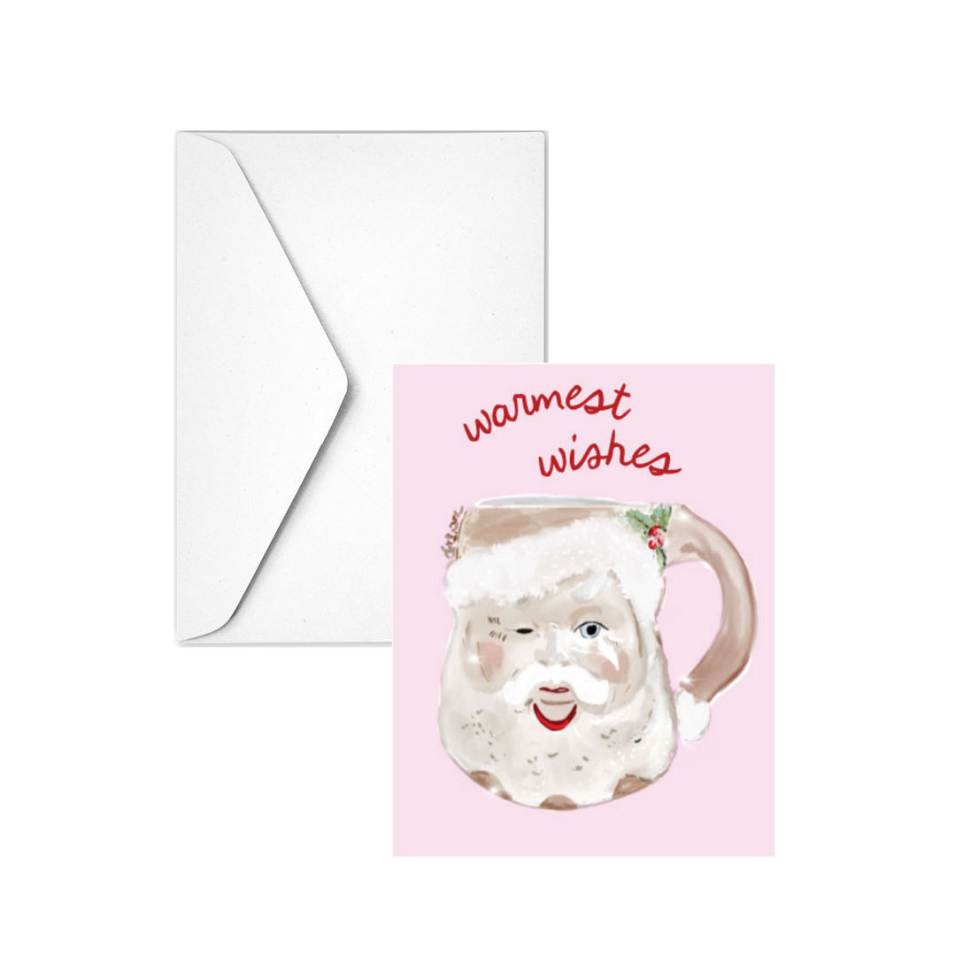 WARMEST WISHES - Note Card