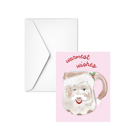 WARMEST WISHES - Note Card