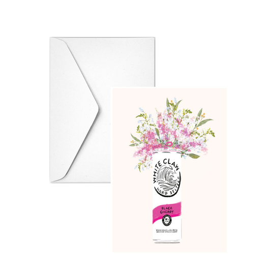 FLOWER DRINK - Note Card