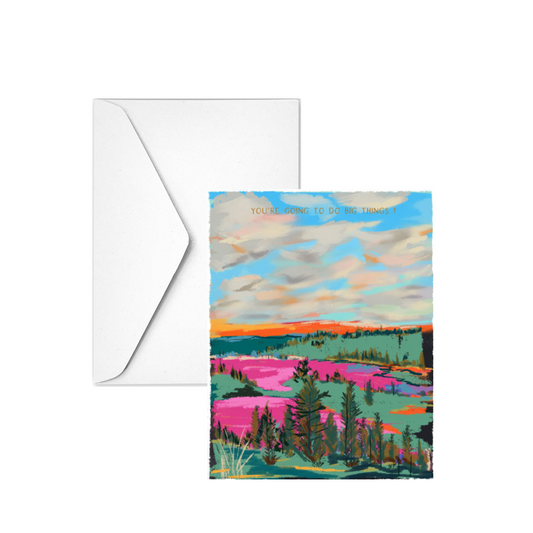 BIG THINGS - Note Card