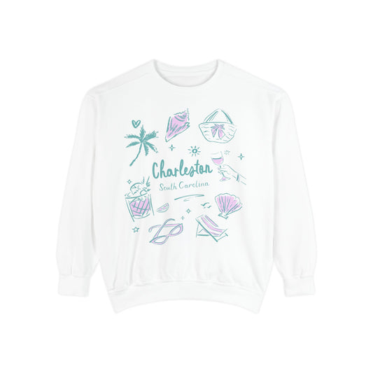 SUNNY CHARLESTON  - Comfort Colors Crewneck