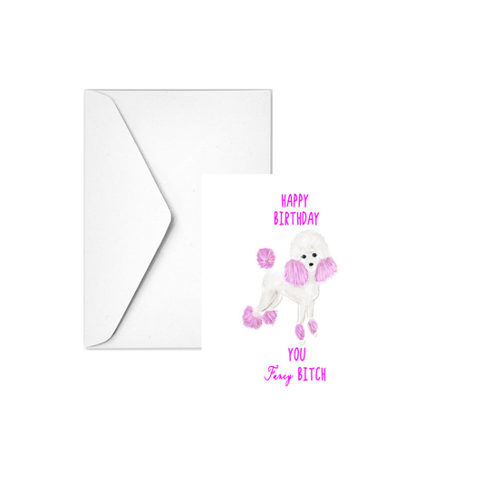 HAPPY BIRTHDAY YOU FANCY B- Note Card