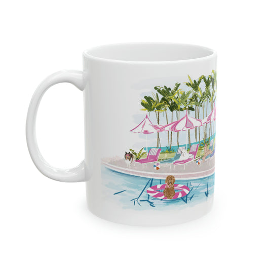 POOL PAWTY - Mug