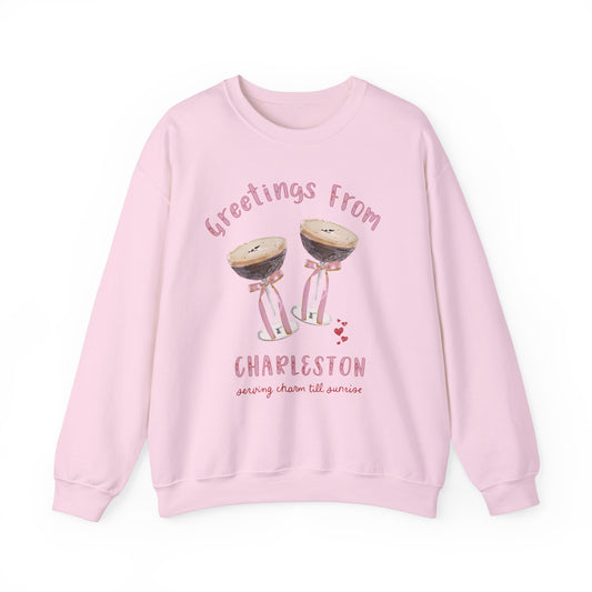 UP ALL NIGHT IN CHARLESTON - Crewneck