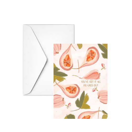 FIG-URED OUT - Note Card