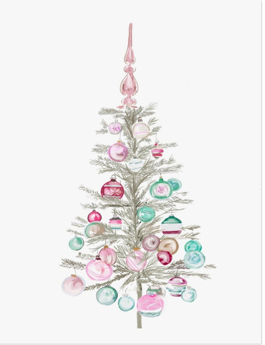 VINTAGE TREE - Art Print