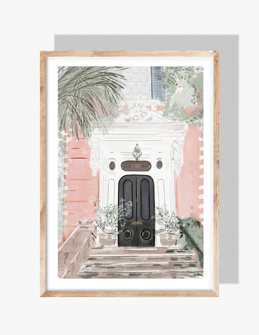192 BLACK DOOR - Art Print