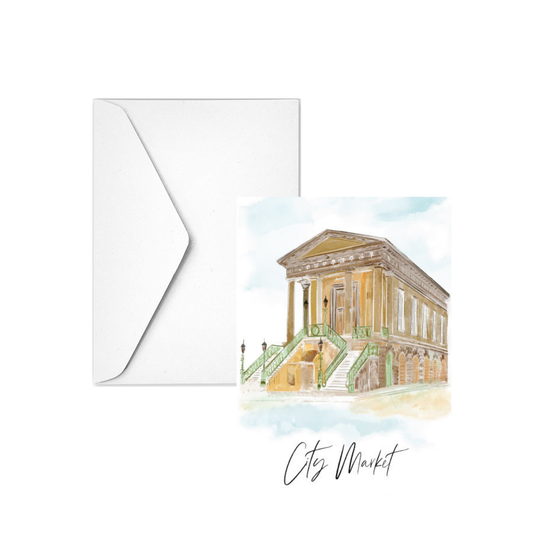 CITY MARKET - Note Card
